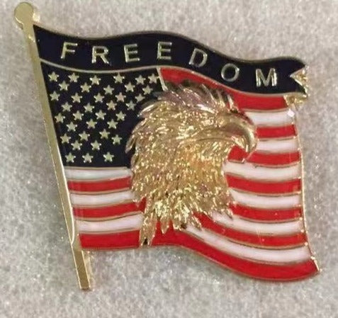 Freedom Eagle Lapel Pin