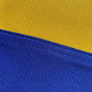 Ukraine Government Flag Sewn Cotton Canvas Bunting 5x9.5 Feet (5'x8' +)