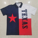 Texas Polo Shirt Flag Design S, M, L, XL, XXL, XXXL