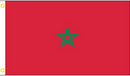 Morocco 3'X5' Flag Rough Tex® 68D Nylon