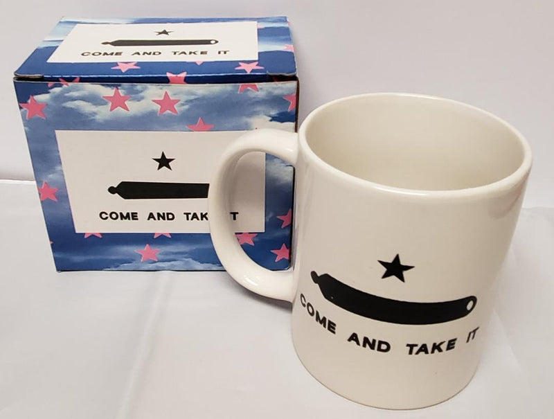 Gonzales Coffee Mug Come & Take It Texas Gift Boxed