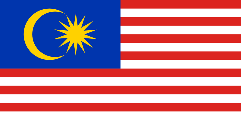Malaysia Flag 3x5ft Poly