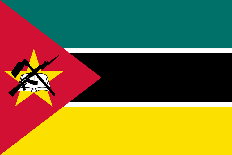 Mozambique Flag 3x5ft Poly