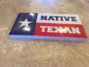 NATIVE TEXAN TEXAS FLAG BUMPER STICKER PACK OF 50 BUMPER STICKERS MADE IN USA WHOLESALE BY THE PACK OF 50!