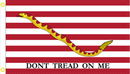 Navy Jack Don't Tread On Me 3'x5' Flag ROUGH TEX® 68D Nylon