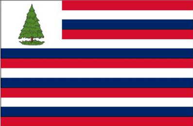 New England 1775 War Stripes Pine Tree Liberty 3'X5' Flag ROUGH TEX® 1