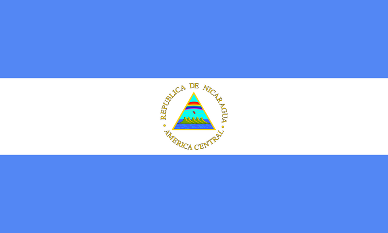 Nicaragua Flag 3x5ft Poly