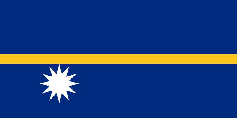 Nauru Flag 3x5ft Poly