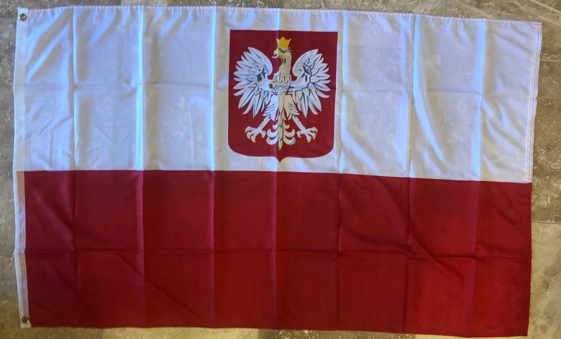 Old Poland ( Polska ) 3'x5' 100D Flag Rough Tex ®