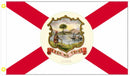 Old Florida In God We Trust 100D Rough Tex Flag 3'x5' Feet