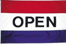 OPEN 3x5ft Nylon 150D Flag