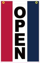 Open 12"x18" 100D ROUGH TEX® Nylon Double Sided Garden Flag