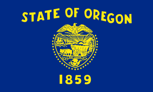 State of Oregon 4'x6' Double Sided Flag Rough Tex ® 100D