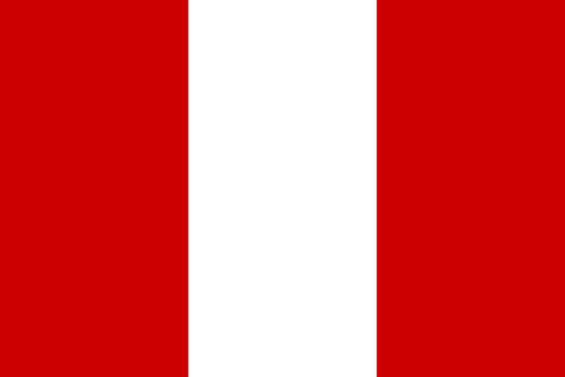 Peru Flag 3x5ft Poly