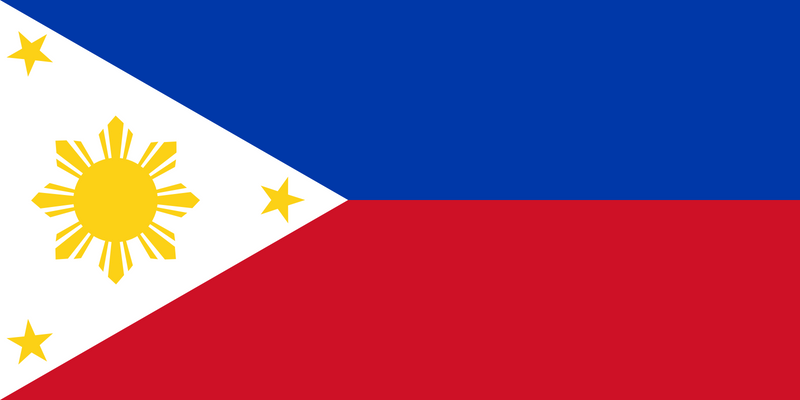 Philippines Flag 3x5ft Poly