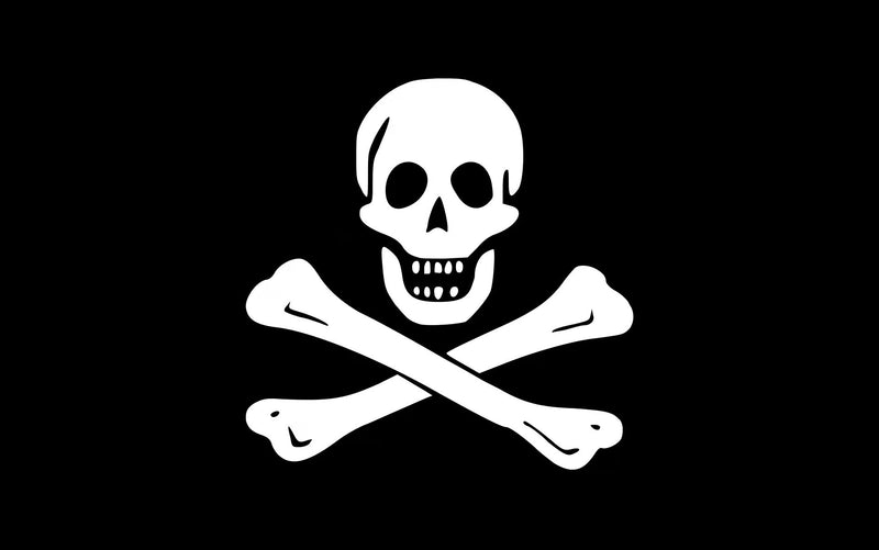 Jolly Roger Assorted Mixed Designs Pirate Flags 3'x5' ROUGH TEX® 68D Nylon