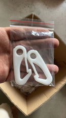 Pair of Nylon Plastic Flag Clips 2 Pack