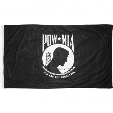 POW MIA U.S. Military 12"x18" Inches Boat Flags 150D Flag Rough Tex ® Expertly Printed