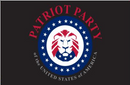 Patriot Party Black 3'X5' Flag ROUGH TEX® 100D