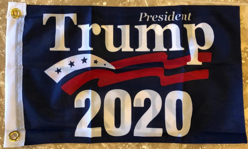 President Trump 2020 Boat Flag 12x18 Inches