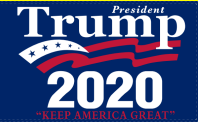 President Trump 2020 12"x18" Flag ROUGH TEX® 100D