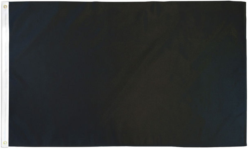 Solid Black 2'X3' Flag Rough Tex® 100D