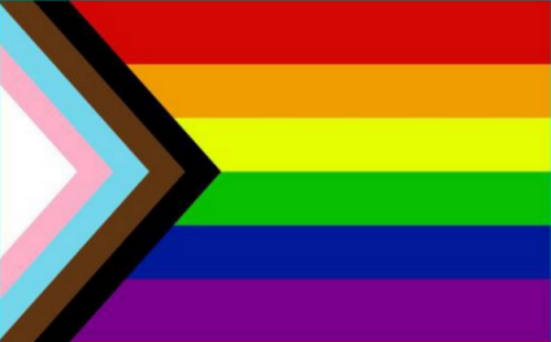 Progressive Pride Rainbow 4'X6' Flag Rough Tex® 150D