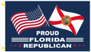 Proud Florida Republican 3'X5' Flag ROUGH TEX® 100D