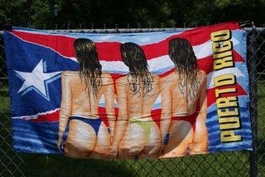 Puerto Rico 3 Women Beach Towel