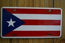 Puerto Rico Flag License Plate