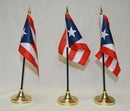 Puerto Rico 4x6in Stick Flag