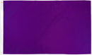Purple 3'X5' Flag Rough Tex® 100D