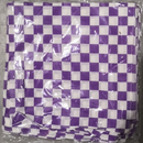 Assorted Checker Pattern Bandanas Head Wrap In Various Colors 100% Cotton 22"X22"