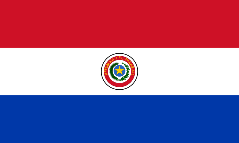 Paraguay Flag 3x5ft Poly