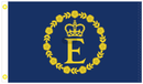 Queens Banner 3'x5' Flag 100D Queen Elizabeth UK Royal