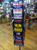 FLAG & BUMPER STICKER SPINNING RACK WHOLESALE PROGRAM SUPER SALE RETAILER SPECIAL