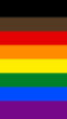 Rainbow 12"x18" 100D ROUGH TEX® Nylon Garden Flag