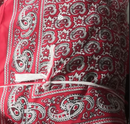 Assorted Paisley Pattern Bandanas Head Wrap In Various Designs 100% Cotton 22"X22"