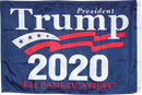 2x3 Pres. Trump 2020 Flag Double Sided President Trump 2020 Official Campaign Flag Rough Tex ® 2'x3' 100D
