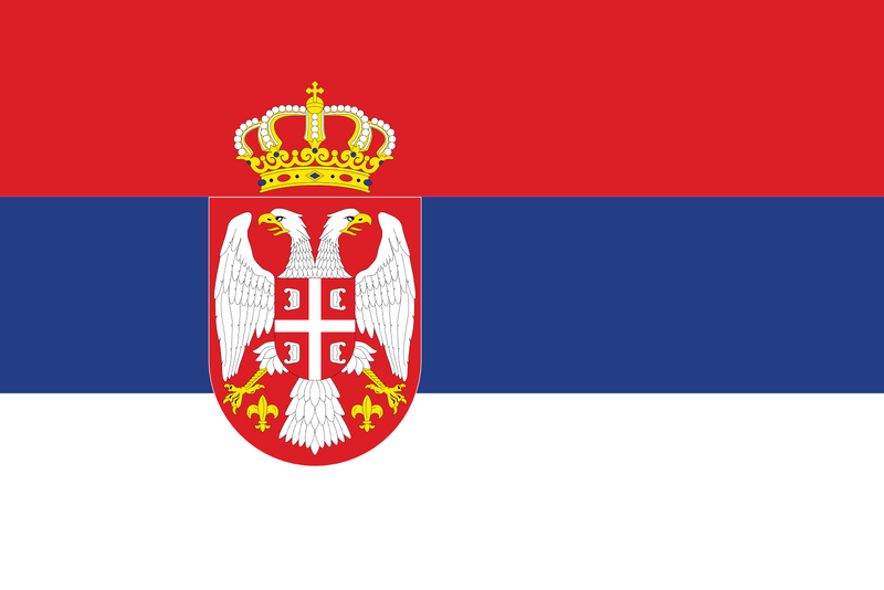 Serbia Flag 3x5ft Poly