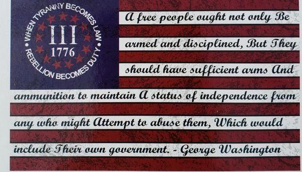Betsy Ross 1776 When Tyranny Becomes Law 4'x6' Flag Rough Tex® 150D Nylon