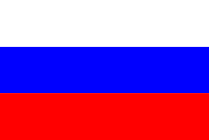 Russia Flag 3x5ft Poly