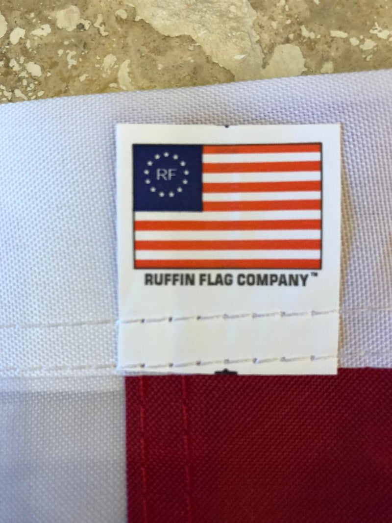 Betsy Ross Flag 3x5 Feet 300D Sewn & Embroidered Premium Nylon 3 Brass Grommets