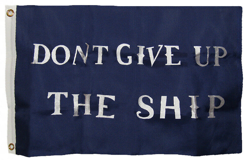 Commodore Oliver Perry Nylon EMBROIDERED 3'X5' Flag ROUGH TEX® 300D