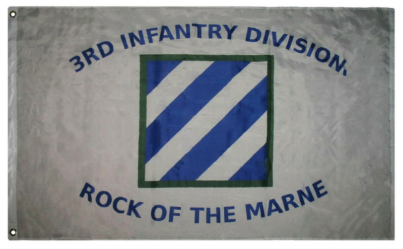 Army 3rd Infantry Division 3'X5' Flag Rough Tex® Super Polyester