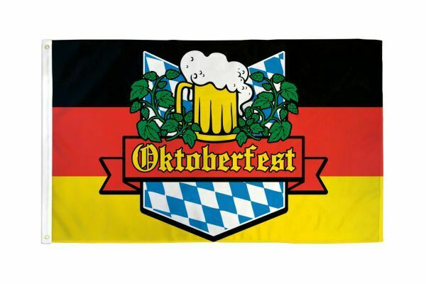 Oktoberfest Germany 3'X5' Flag Rough Tex® 68D Nylon