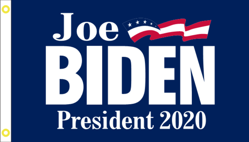 Joe Biden Democratic Party 2020 Presidential Blue Single Sided HUGE Flag Banner 4'X6' Rough Tex® 100D