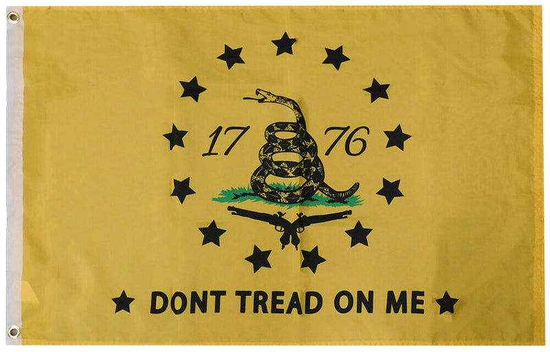 1776 GADSDEN 13 STARS COLONIAL AMERICAN FLAG  3'X5' Flag- Rough Tex ®100D