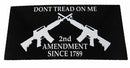 2nd Amendment Don't Tread On Me Since 1789 3'X5' Flag ROUGH TEX® 100D Blackout