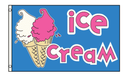 Ice Cream 3'X5' Flag Rough Tex® 68D Nylon